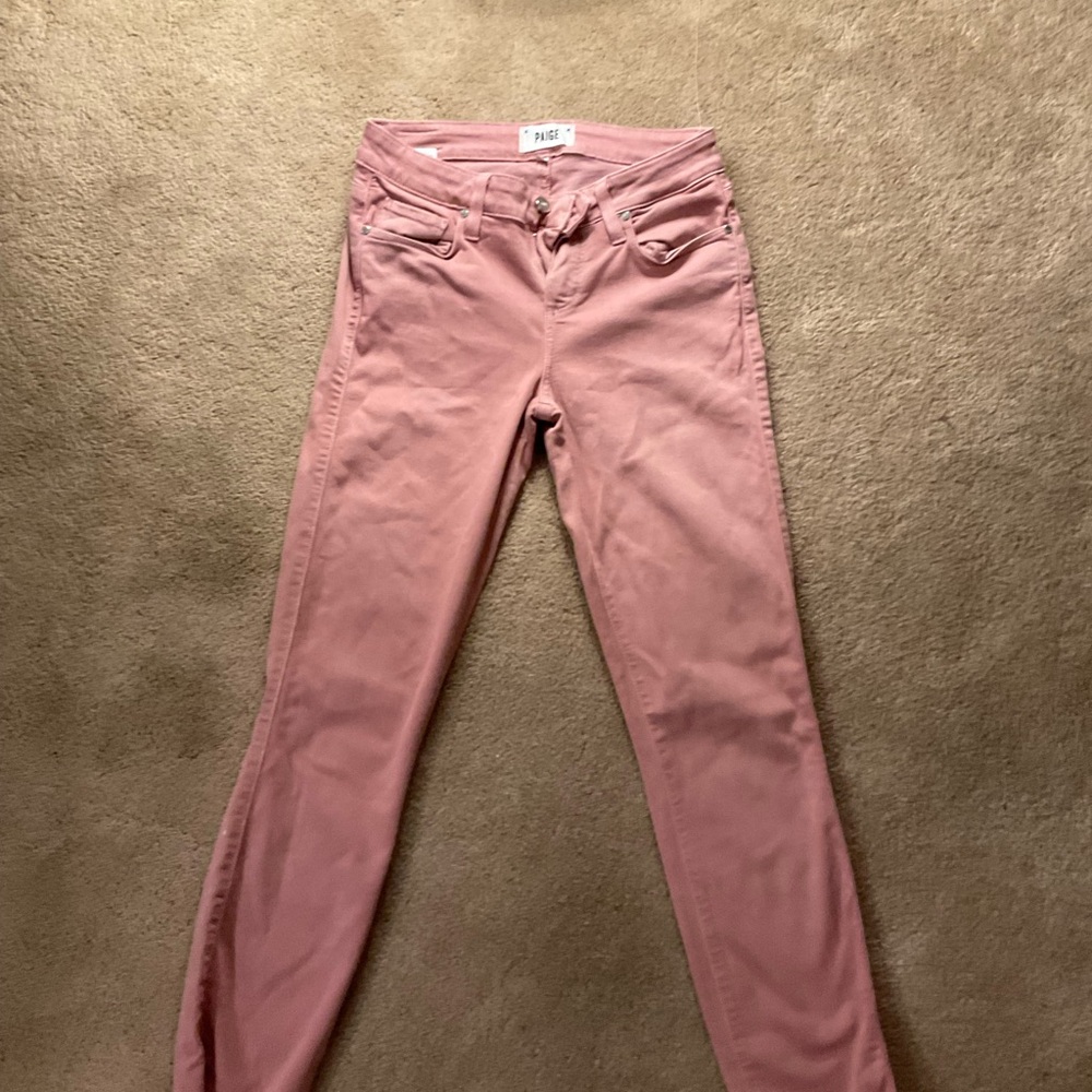PAIGE Blush Denim Jeans